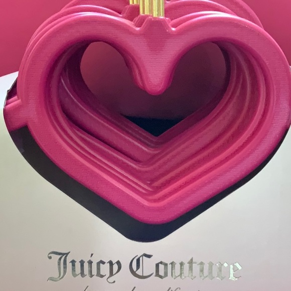 💖20 Hangers Juicy Couture Notched Shoulder Space Saving Heart Top - Picture 3 of 5